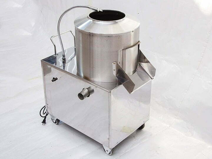 Small potato washing peeling machine