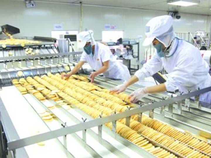 Emballage de chips de pommes de terre en fût