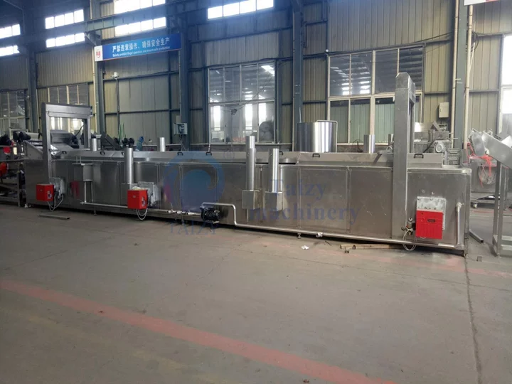 Blanching machine factory picture